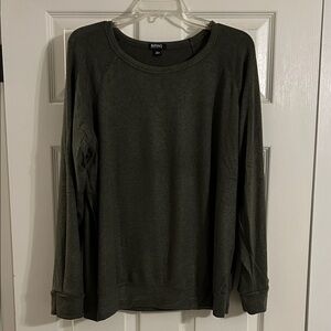 Buffalo David Bitton Olive Green Sweatshirt